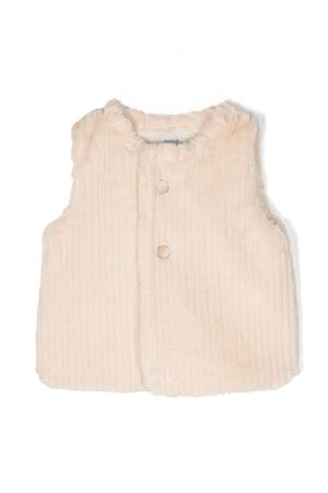 Gilet in finta pelliccia Tinge color sabbia DONSJE KIDS | 406880000051